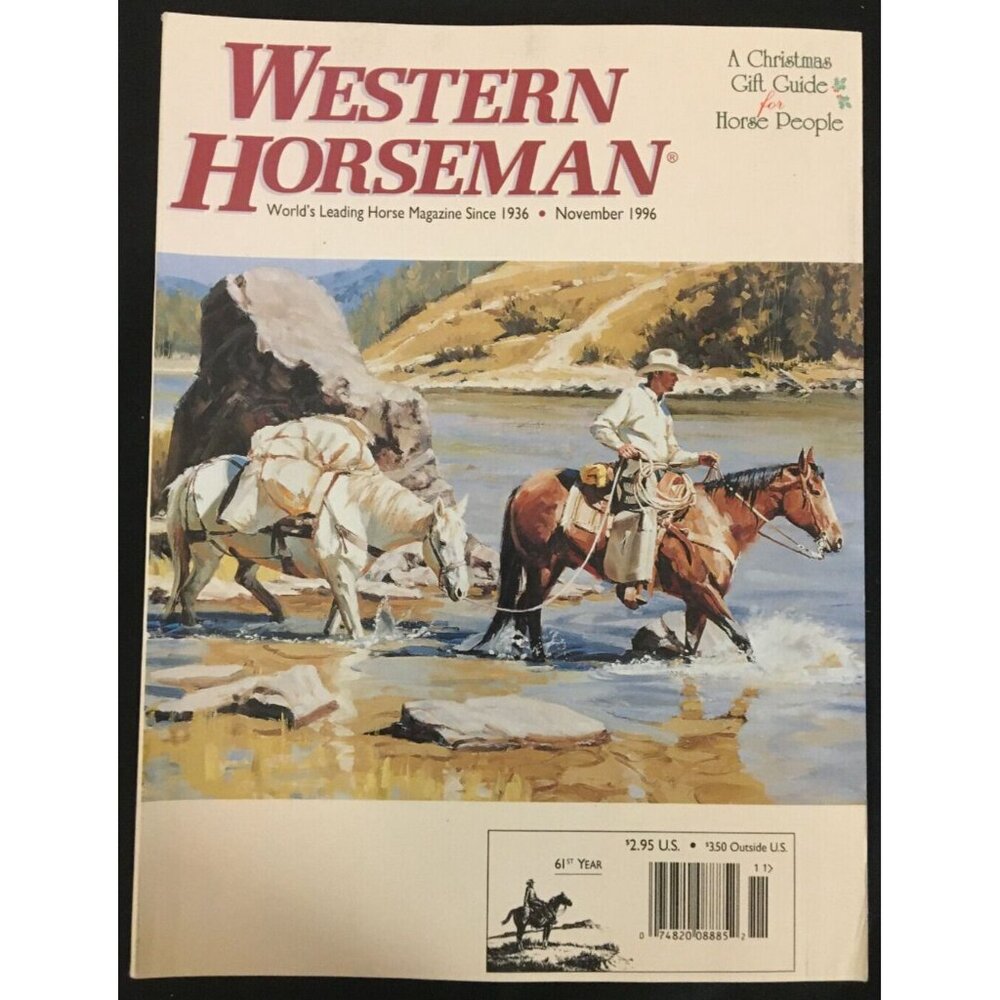 Western Horseman Magazine Nov. 1996 Vol. 61 No. 11